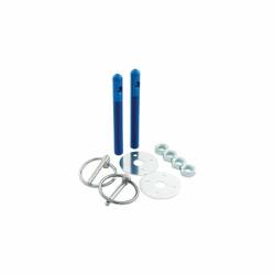 Allstar Performance - Allstar Performance ALL18482 Aluminum Hood Pin Kit Blue - Image 1