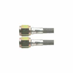 Allstar Performance - Allstar Performance ALL46400-18 18" #4 Braided Line -4 Straight/-4 Straight - Image 1