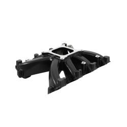 Holley - Holley Performance 300-131BK LS Single Plane Mid-Rise Intake - Image 5