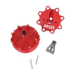 MSD Ignition 8450 Distributor Cap & Rotor Kit for Ford Duraspark