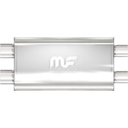 MagnaFlow 12569 Straight-Through Muffler 3/2.5" Dual/Dual 5x22x11 Body