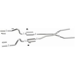 MagnaFlow Exhaust Products - MagnaFlow 15816 Street Series Stainless Xmember-Back System for 67-70 Mustang - Image 2