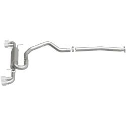 MagnaFlow Exhaust Products - MagnaFlow 16824 Street Series Stainless Cat-Back System for 08-14 Subaru Impreza - Image 2