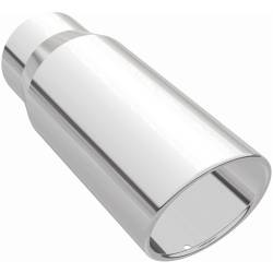 MagnaFlow Exhaust Products - MagnaFlow 35120 Single Polished Exhaust Tip 4" Inlet/5" Outlet - Image 2