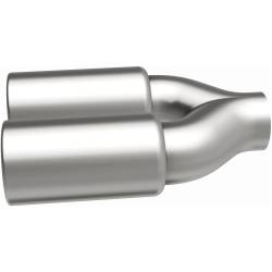MagnaFlow Exhaust Products - MagnaFlow 35167 Stainless Tip Dual Round 3x10 2.2 - Image 2
