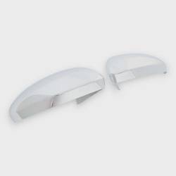 Trim Illusion - Trim Illusion MC322 Front Door Mirror Covers Chrome for Nissan Sentra - Image 2