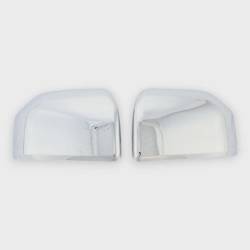 Trim Illusion - Trim Illusion MC323 Front Door Mirror Covers Chrome Ford F150 - Image 1