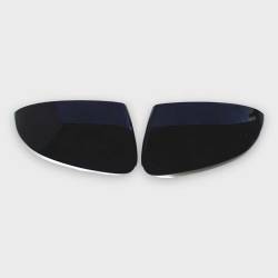 Trim Illusion - Trim Illusion MC6300BLK Front Door Mirror Covers Black for Hyundai Tucson - Image 1