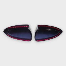 Trim Illusion - Trim Illusion MC6300BLK Front Door Mirror Covers Black for Hyundai Tucson - Image 3
