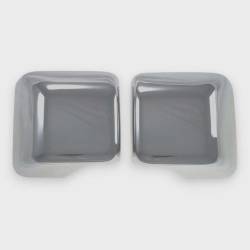 Trim Illusion - Trim Illusion MC296 Front Door Mirror Covers Chrome for Gladiator/Wrangler JL - Image 1