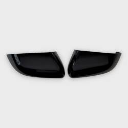 Trim Illusion - Trim Illusion MC6313BLK Front Door Mirror Covers Black Ford Explorer - Image 1
