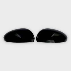 Trim Illusion - Trim Illusion MC6322BLK Front Door Mirror Covers Black for Nissan Sentra - Image 1