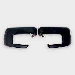 Trim Illusion - Trim Illusion MC6330BLK Front Door Mirror Covers Black for Ford F150/Lightning - Image 1