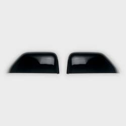 Trim Illusion - Trim Illusion MC6262BLK Front Door Mirror Covers Black Ford Super Duty - Image 1