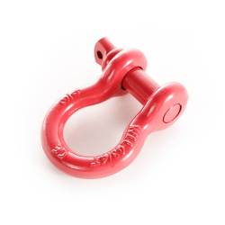 Rugged Ridge - Rugged Ridge 11235.2 D-Ring Shackle 3/4" 9500 Lb Red - Image 1