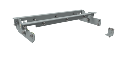B&W Trailer Hitches - B&W Hitch GNRM1111 Turnoverball Mounting Rail Kit ONLY - Image 1