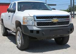 Steelcraft - Steelcraft 71-10410 Black Fortis Front Bumper 11-14 Chevy Silverado 2500/3500 - Image 1