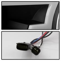 Spyder Auto - Spyder Auto 5083531 Light Bar Headlights Black/Clear for 15-17 Ford F150 - Image 4
