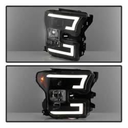 Spyder Auto - Spyder Auto 5083531 Light Bar Headlights Black/Clear for 15-17 Ford F150 - Image 7