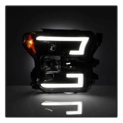 Spyder Auto - Spyder Auto 5083531 Light Bar Headlights Black/Clear for 15-17 Ford F150 - Image 8