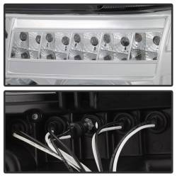 Spyder Auto - Spyder Auto 5012036 LED Halo Projector Headlights Chrome/Clear - Image 3