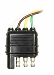 Hopkins Towing Solution - Hopkins 48115 4-Wire Flat Connector Vehicle To Trailer Wiring Connector - Image 2