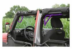 Steinjager - Steinjager Front/Rear Rigid Grab Handles-Sinbad Purple for Jeep JK 4DR J004359 - Image 1