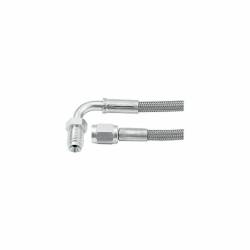 Allstar Performance - Allstar Performance ALL46332-48 48" #3 Braided Line -3 Straight/3/8"-24 90-DEG - Image 1