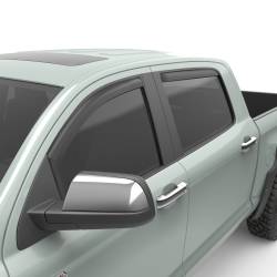 EGR - EGR 575195 Front/Rear In-Channel Window Visors Black for 07-21 Tundra CrewMax - Image 3