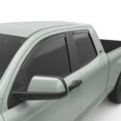 EGR - EGR 575095 Front/Rear In-Channel Window Visors Black for 07-21 Tundra Access - Image 3
