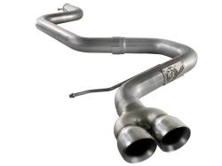 aFe Power - aFe 49-46402 Large Bore 2.5" Cat-Back Exhaust System for 11-14 VW Golf TDI 2.0L - Image 1