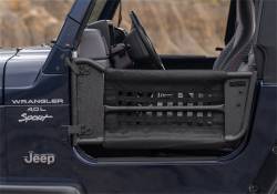 Rampage - Rampage 7683 Black Trail Doors Steel for 97-06 Jeep Wrangler TJ/LJ 2DR - Image 1