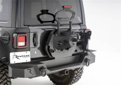 Rampage - Rampage 9950917 Trail Guard Rear Tire Carrier for 18-22 Jeep Wrangler JL - Image 1