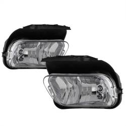 Spyder Auto - Spyder Auto 5015471 Halogen Fog Lights Black/Clear for Silverado/Avalanche - Image 1
