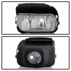 Spyder Auto - Spyder Auto 5015471 Halogen Fog Lights Black/Clear for Silverado/Avalanche - Image 2