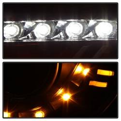 Spyder Auto - Spyder Auto 5075413 Projector Style Headlights Black/Clear - Image 2