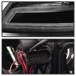 Spyder Auto - Spyder Auto 5081544 Black/Clear DRL Projector Headlights for 09-12 Audi A4/S4 - Image 5