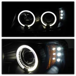 Spyder Auto - Spyder Auto 5078568 LED Halo Projector Headlights Black/Smoked - Image 3