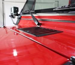 Kentrol - Kentrol 50500 Powdercoat Black Hood Vent for 97-06 Jeep Wrangler TJ - Image 8
