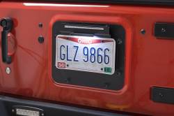 Kentrol - Kentrol 80703 BackSide License Plate Mount w/LED's for 07-18 Jeep Wrangler JK - Image 8