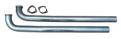 Pypes Performance Exhaust - Pypes DGA20S23 Stainless Steel Downpipes w/HO-RA 2 & 3 Bolt for 64-81 Firebird - Image 1