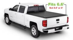 Tonno Pro - TonnoPro LR-1045 Lo-Roll Vinyl Roll-Up Tonneau Bed Cover Silverado/Sierra 6.6' - Image 2