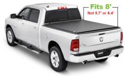 Tonno Pro - TonnoPro LR-2025 Lo-Roll Vinyl Roll-Up Tonneau Bed Cover for Ram 8' - Image 4