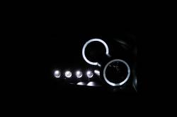 Anzo USA - Anzo USA Projector Headlight Set w/LED Halo Black for Ram Trucks 111209 - Image 3