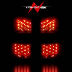 Anzo USA - Anzo USA Chrome LED Red/Clear Lens Taillight Set Suburban/Tahoe/Yukon 311001 - Image 6