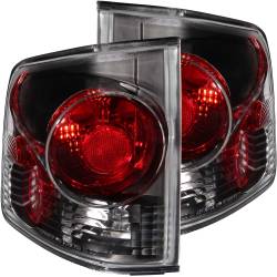 Anzo USA - Anzo USA Chrome Euro Smoked Lens Taillight Set S10/Sonoma Pickup 211165 - Image 1