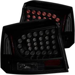 Anzo USA - Anzo USA Chrome LED Smoked Lens Taillight Set for Dodge Charger 321229 - Image 1