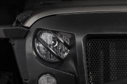 Rugged Ridge - Rugged Ridge 11230.13 Elite Euro Guard Kit Pivotal Headlight Black 07-18 Wrangle - Image 5