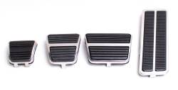 Auto Metal Direct - Auto Metal Direct W-843 Accelerator/Brake/Clutch Pedal Pad Set - Image 1