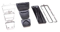 Auto Metal Direct - Auto Metal Direct W-843 Accelerator/Brake/Clutch Pedal Pad Set - Image 2